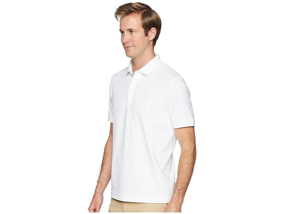 Lacoste Short Sleeve Solid Stretch Pique Regular Men's Short Sleeve Pullover Product Image