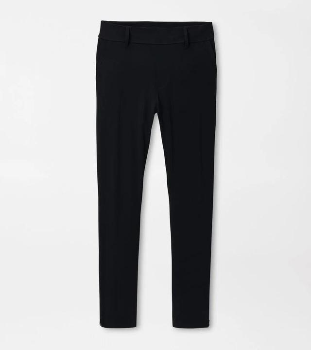 Peter Millar Womens Bingham High Stretch Ankle Pant | Color: Black | Size: XS Product Image