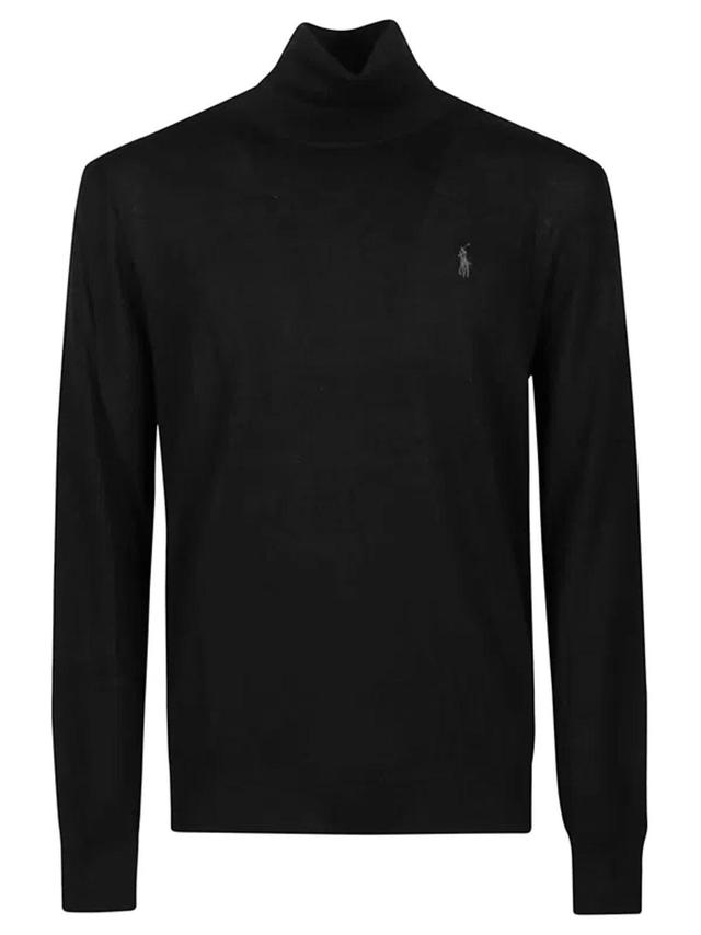 Turtleneck Sweater In Polo Black Product Image