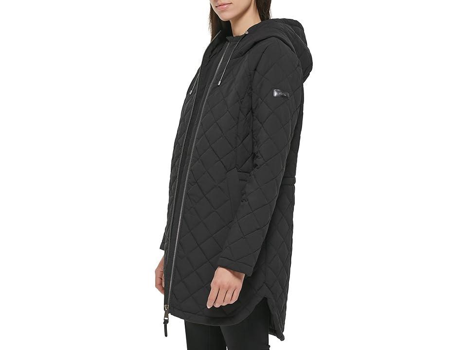 DKNY Diamond Quilt Jacket Women's Jacket Product Image