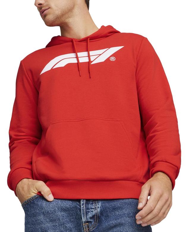 Puma Mens Regular-Fit F1 Logo-Print Hoodie Product Image