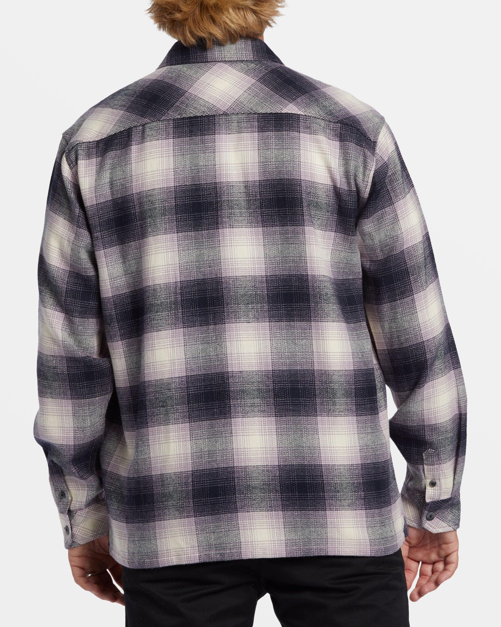 Offshore Long Sleeve Flannel Shirt - Purple Ash Male Product Image