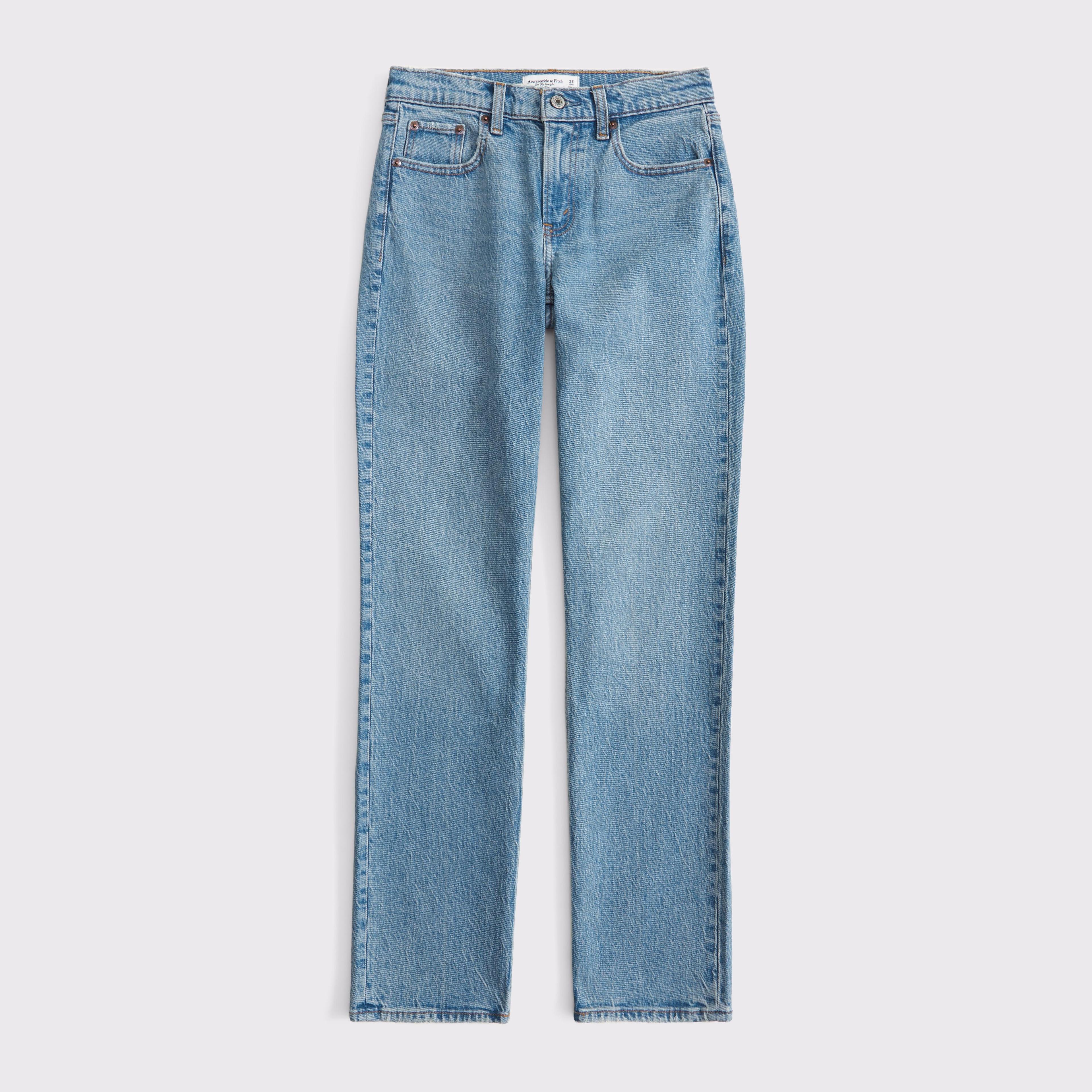 Mid Rise 90s Straight Jean Product Image