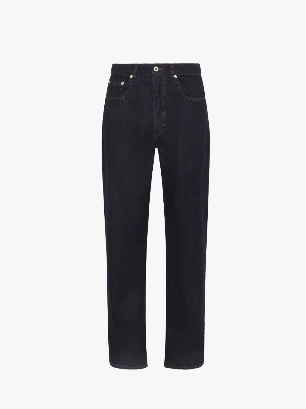 STRAIGHT LEG DENIM JEANS in blue | JW Anderson US  product image