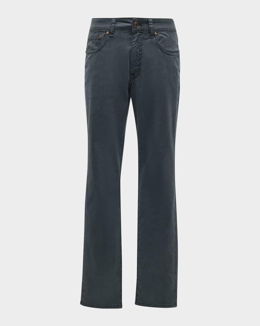 Men's 5-Pocket Twill Pants Product Image