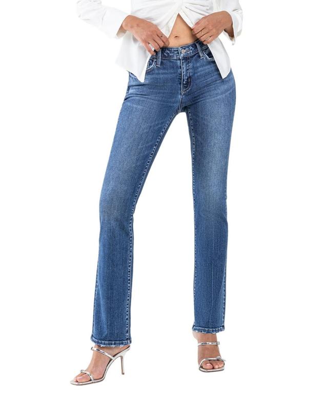 Women's Low Rise Slim Bootcut Jeans Product Image