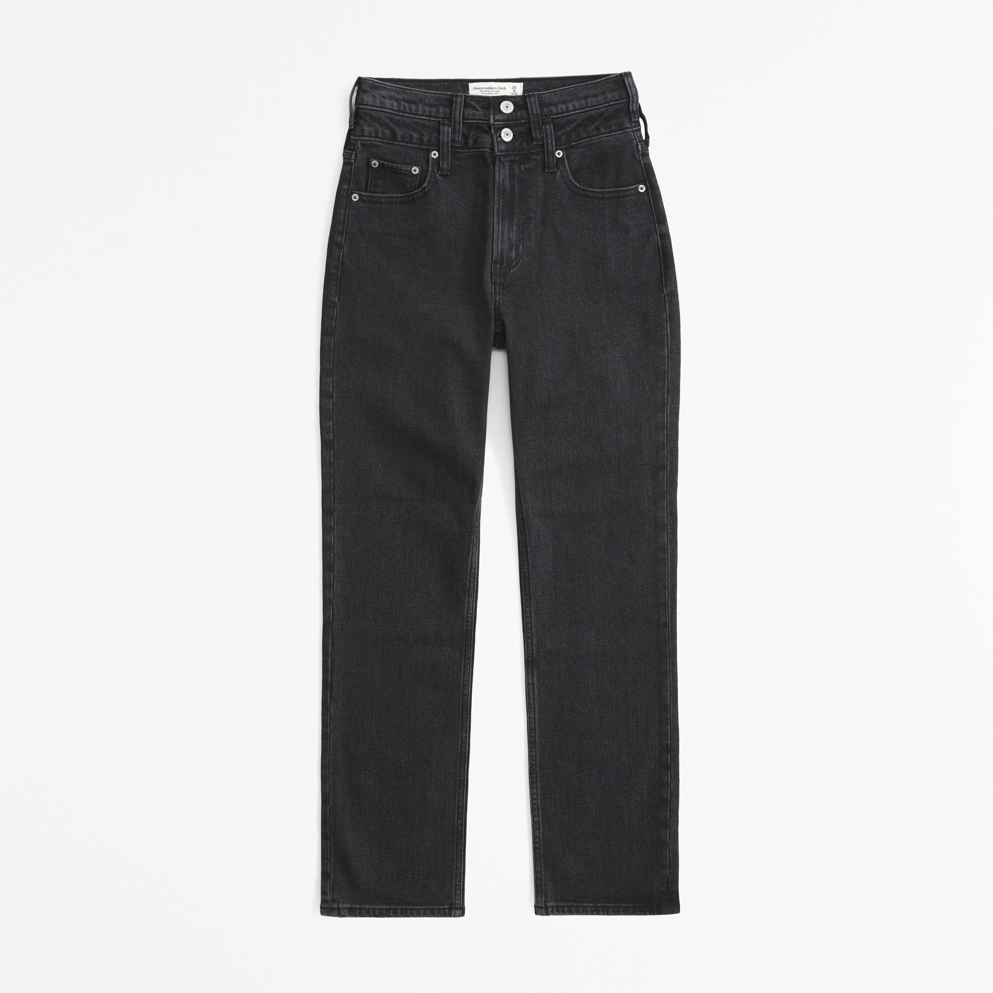 Ultra High Rise Ankle Straight Jean Product Image