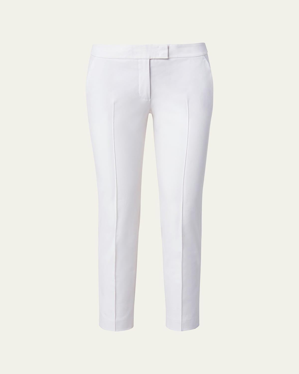 Akris punto Frankie Stretch Cotton Pants Product Image