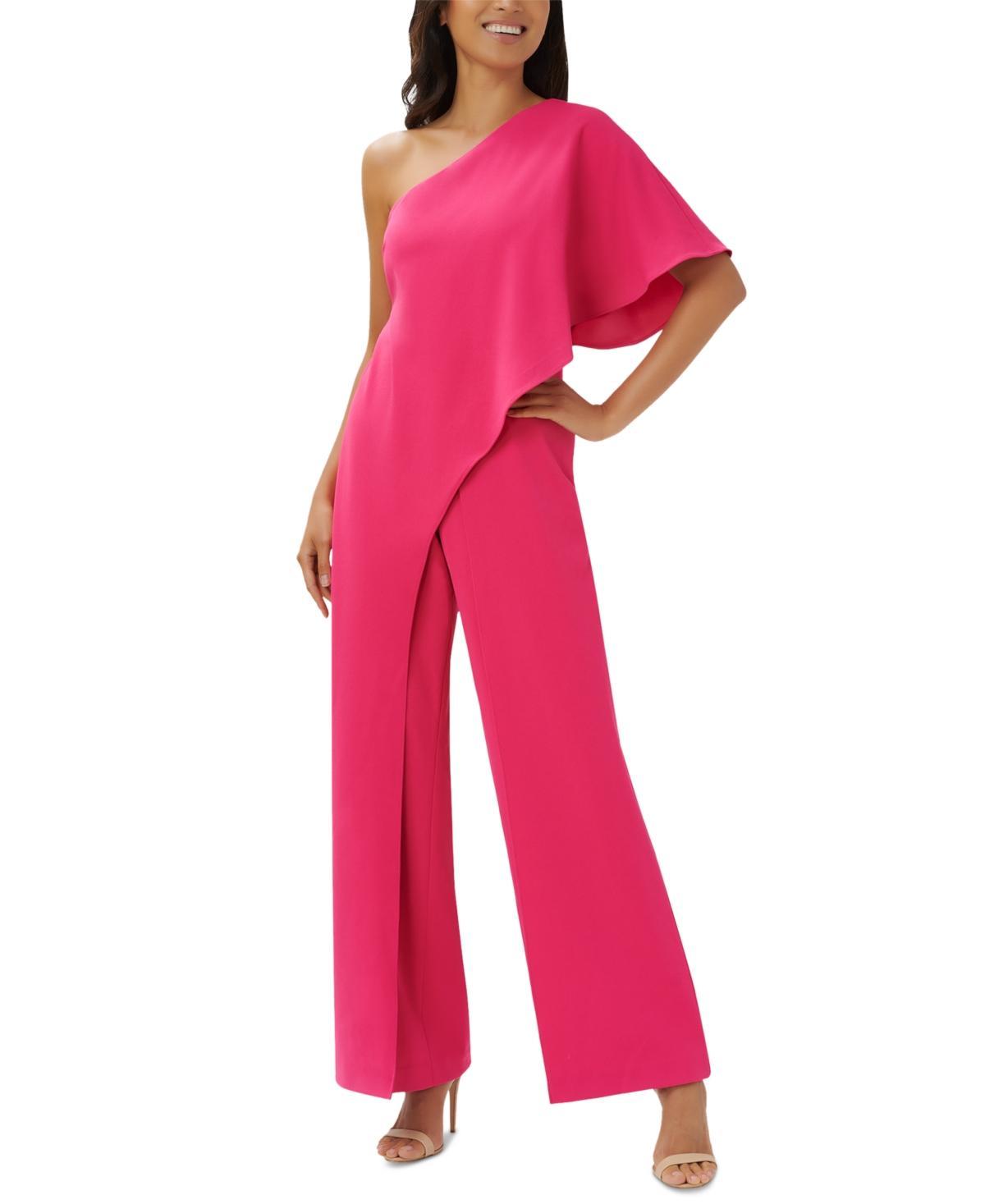 Adrianna Papell One-Shoulder Jumpsuit Product Image