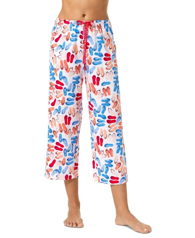 Hue Womens Flip To The Flop Capri Pajama Pants Product Image