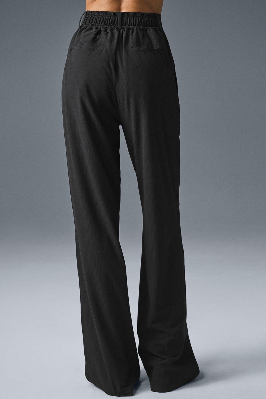 High-Waist Dreamscape Trouser (Regular) - Black Female Product Image