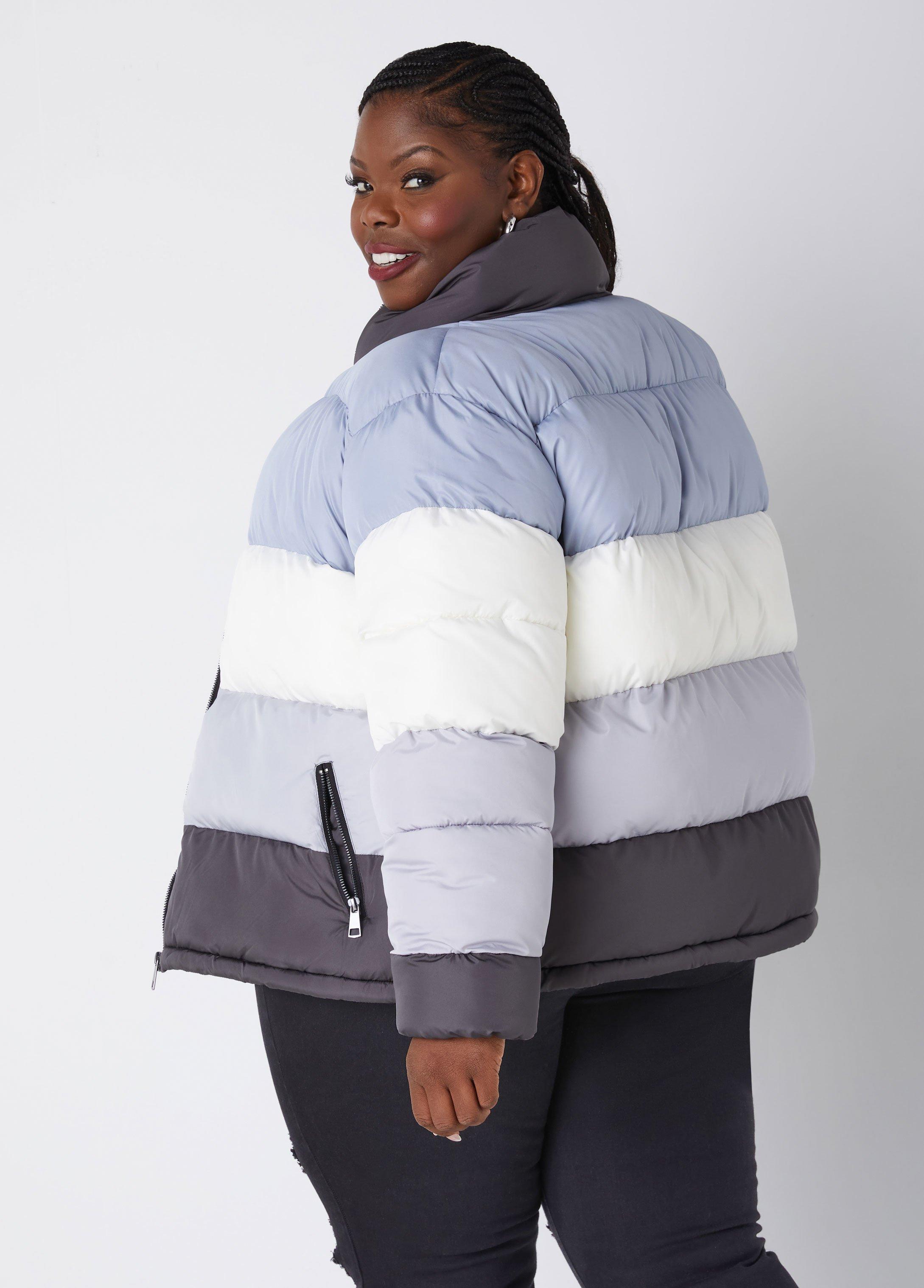 Colorblock Puffer Jacket Product Image