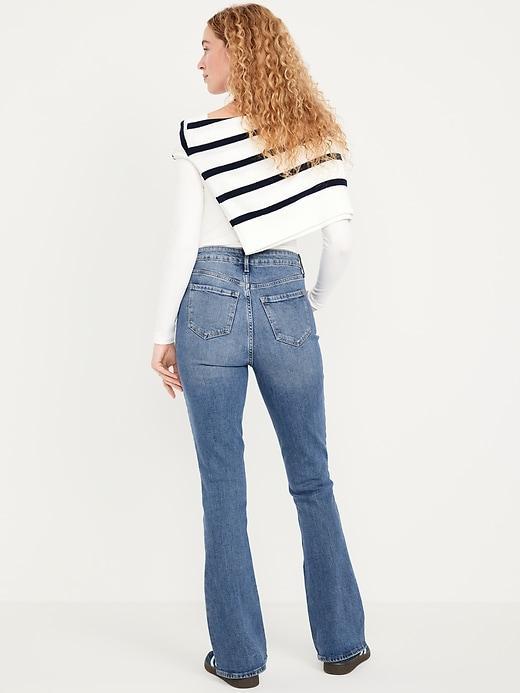 Extra High-Waisted Flare Jeans Product Image