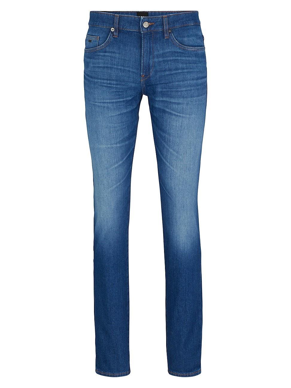 Mens Slim-Fit Jeans in Super Soft Italian Denim Product Image