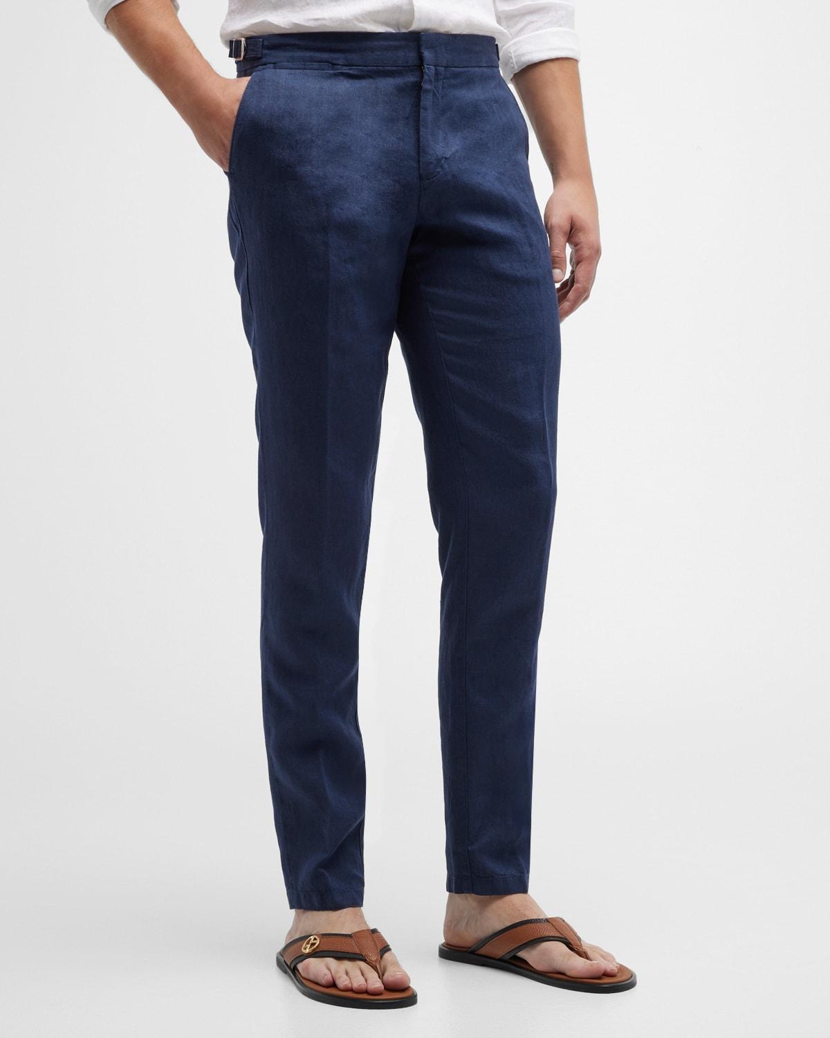 Mens Griffon Linen Trousers Product Image