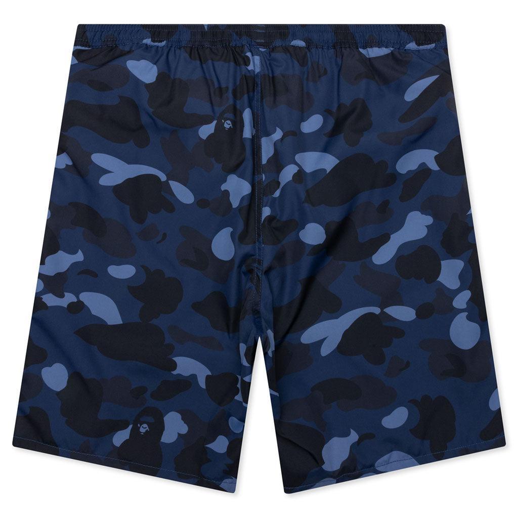 Color Camo Shark Reversible Shorts - Navy Male Product Image