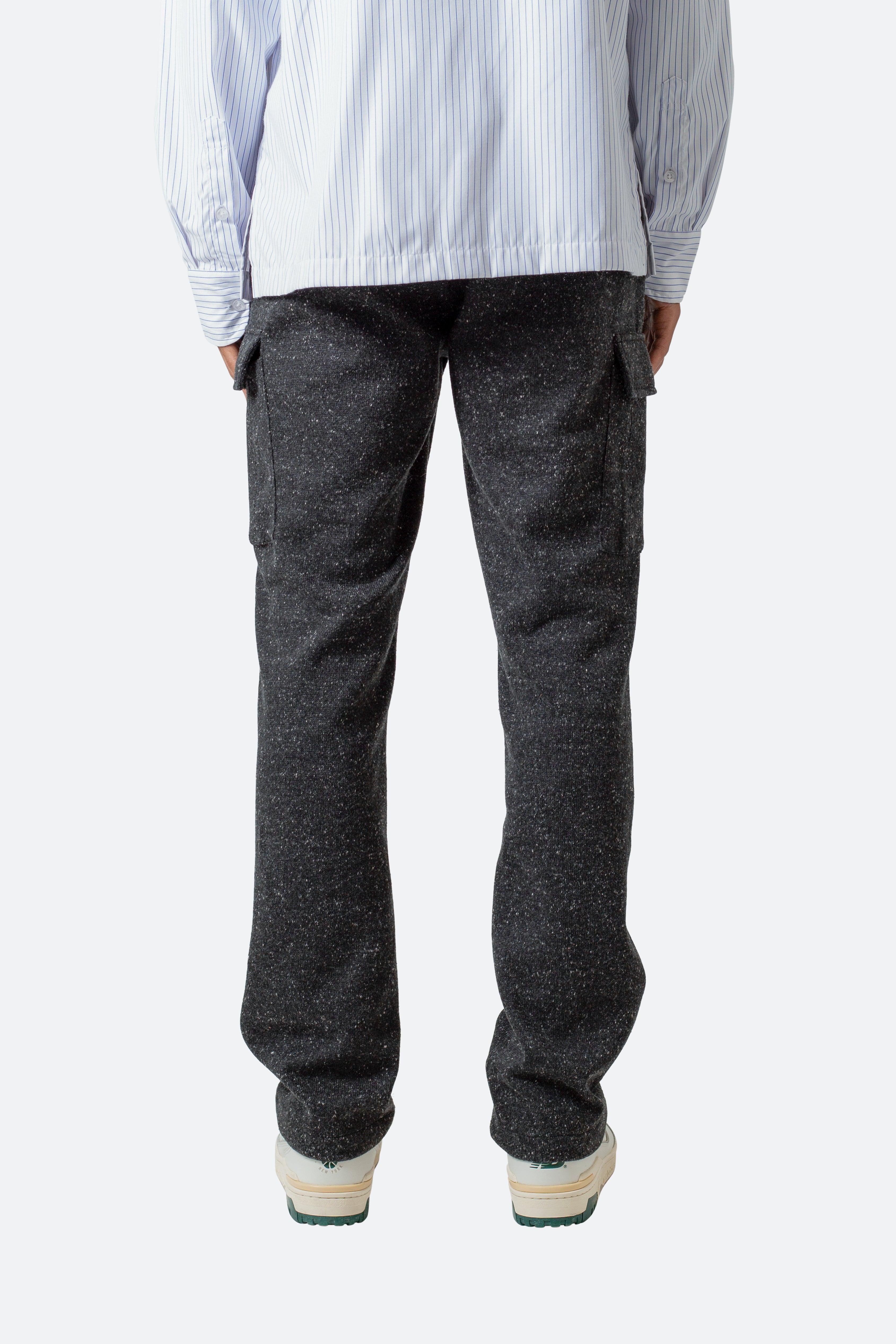 Baggy Knit Cargo - Black Product Image