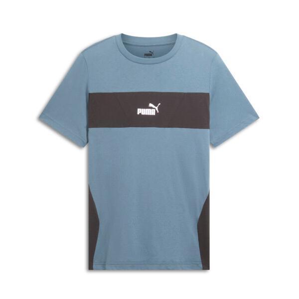 PUMA Power Men's Colorblock Tee Product Image