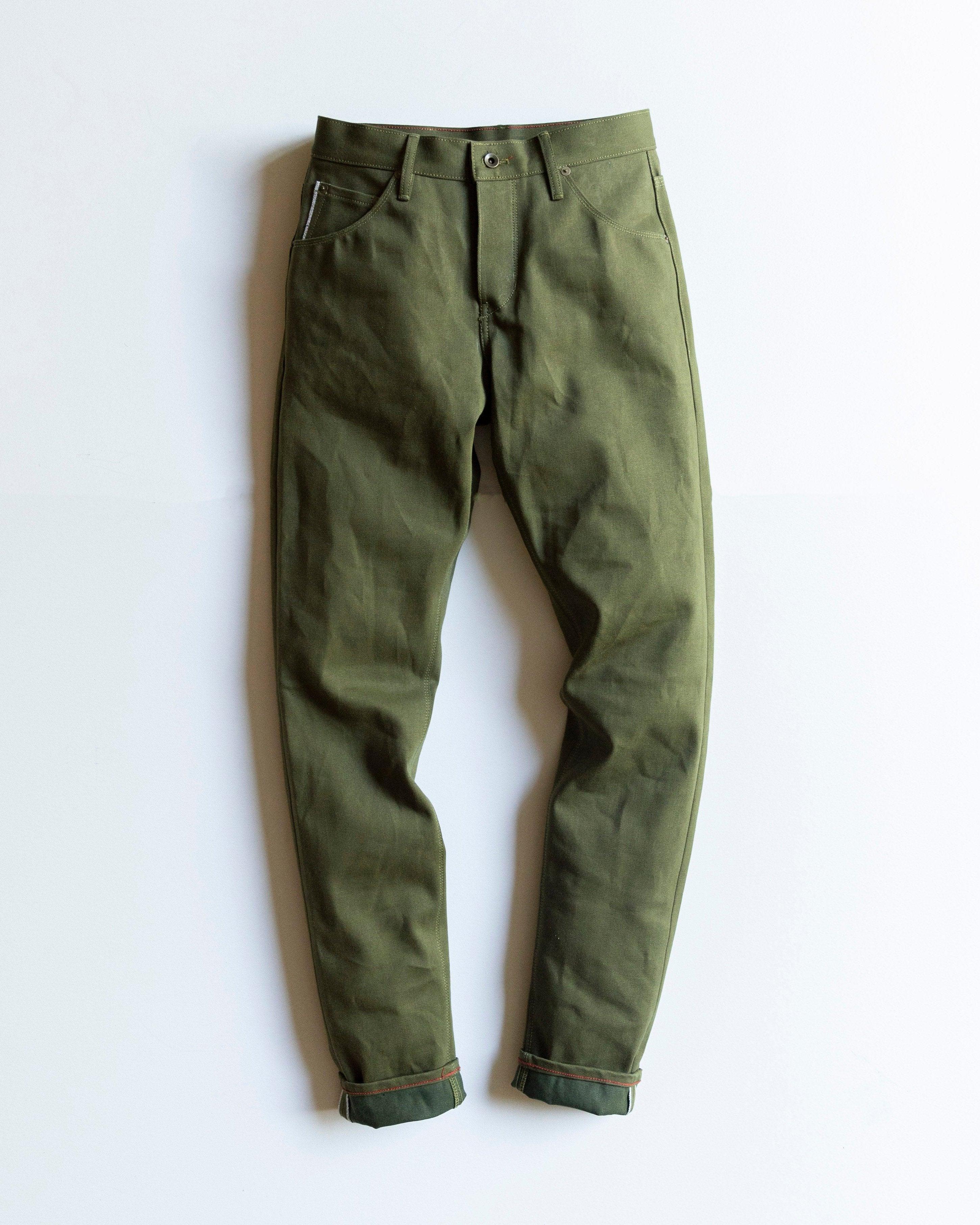 Graham | Raw Selvage | Army Product Image