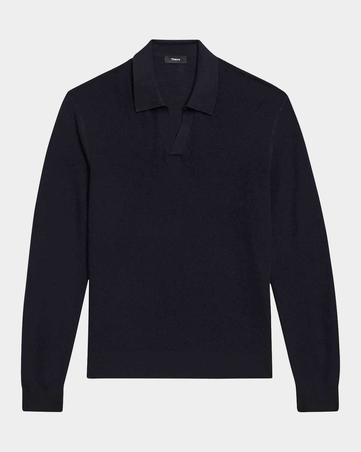 Mens Regal Merino Johnny Collar Sweater Product Image