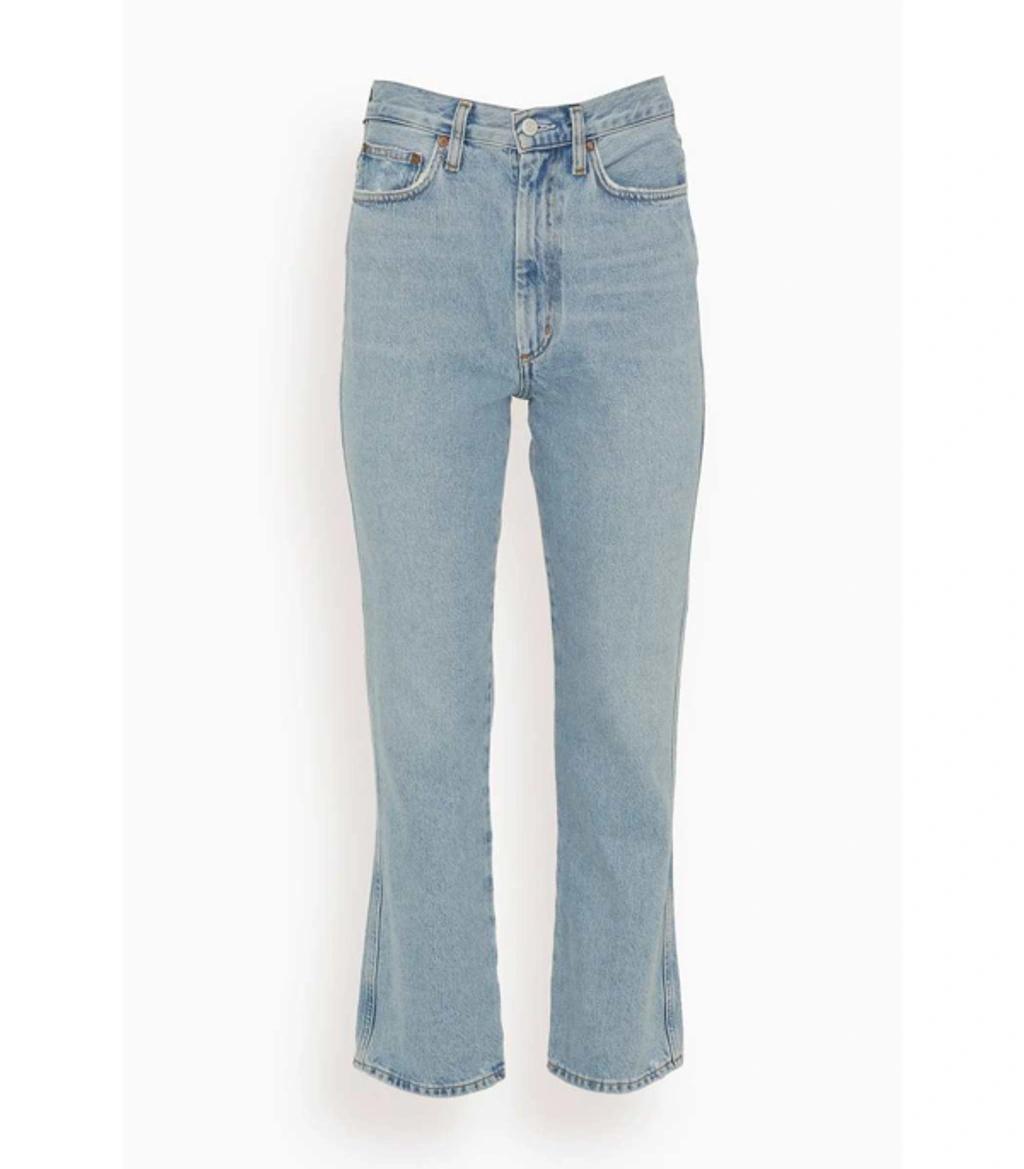 '90s Pinch High-waisted Jean - Flashback In Blue Product Image