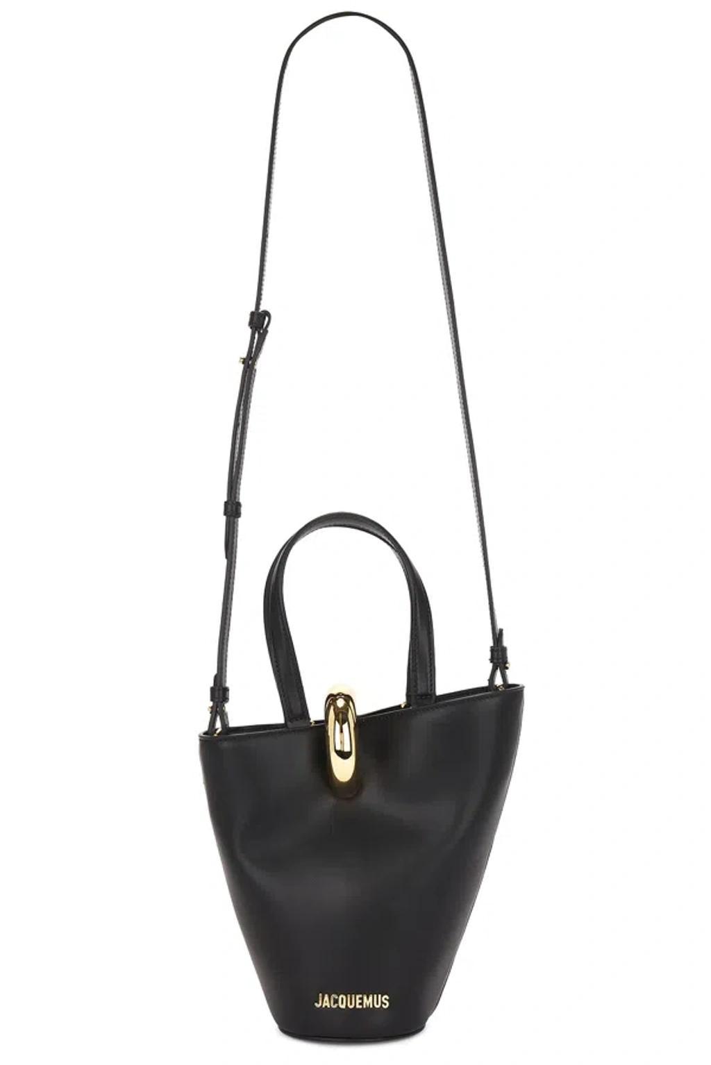 JACQUEMUS Le Petit Bambola Bag In Black Product Image