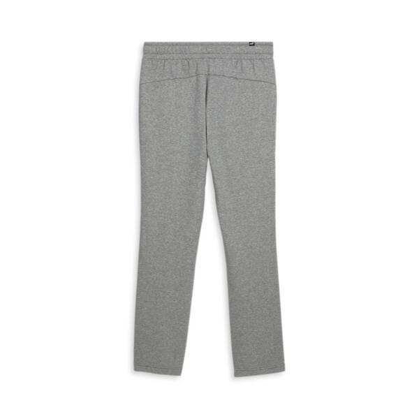 PUMA Essentials Logo Men's Pants in Medium Grey Heather Product Image