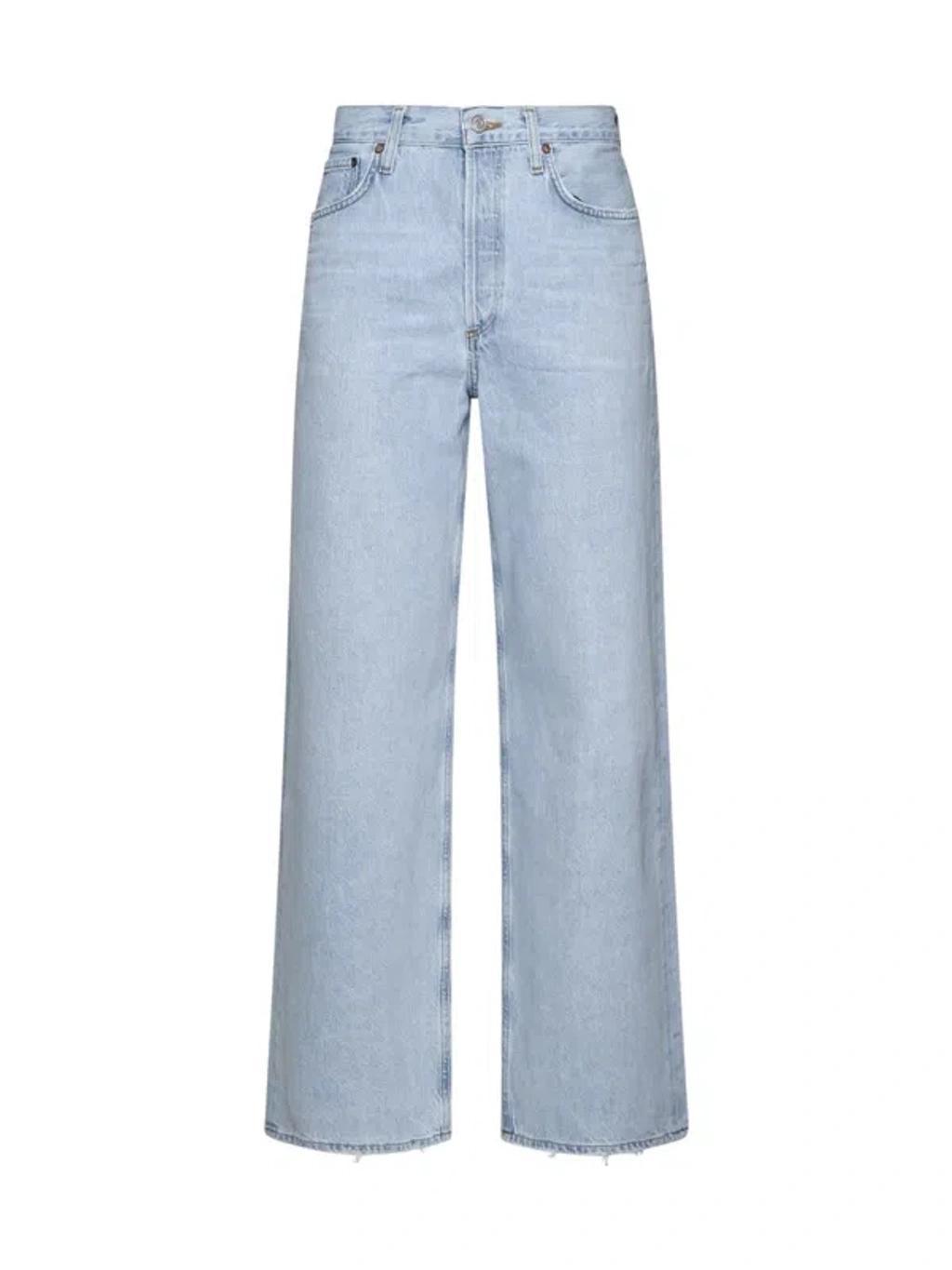 Low Slung Baggy Jeans In Fragment Product Image