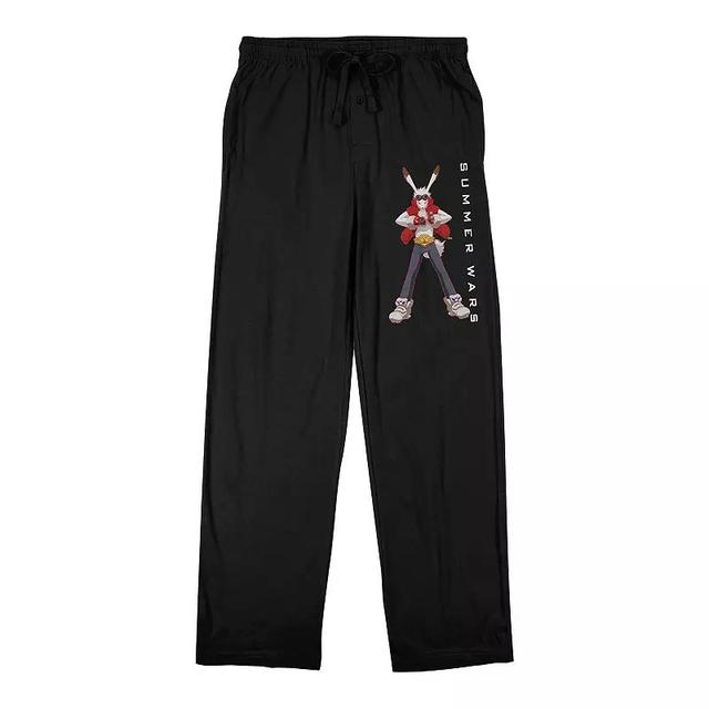 Mens Summer Wars Love Pajama Pants Product Image