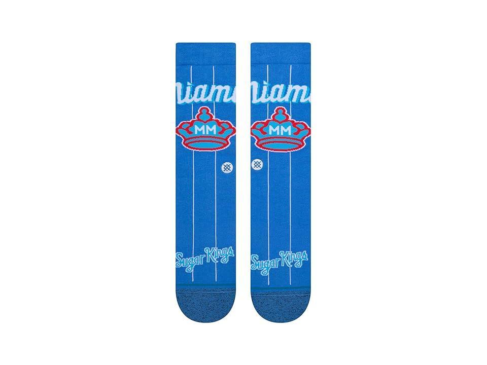 Stance Marlins Connect Crew Cut Socks Shoes Product Image