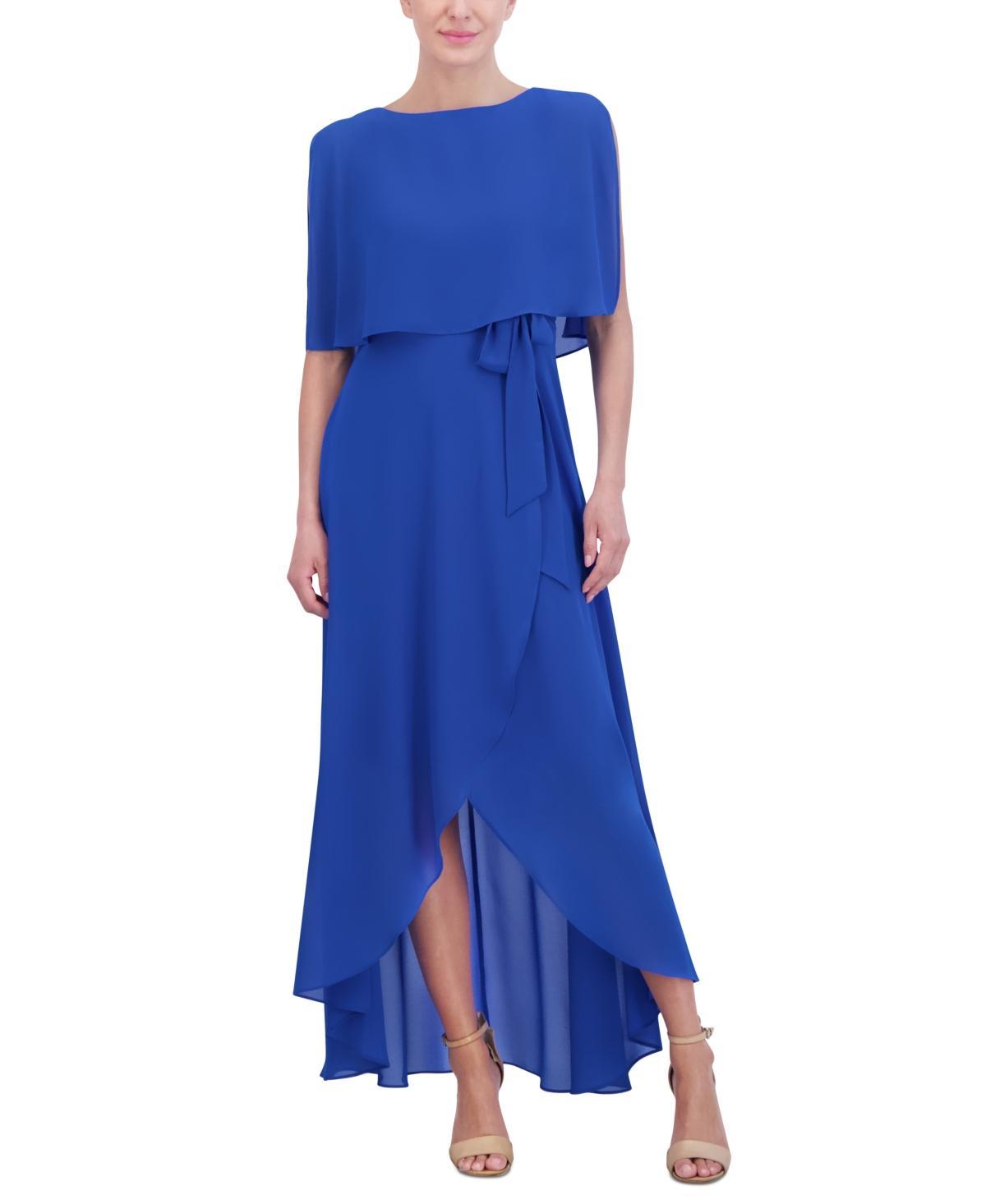 Jessica Howard Womens Chiffon-Overlay Maxi Dress Product Image