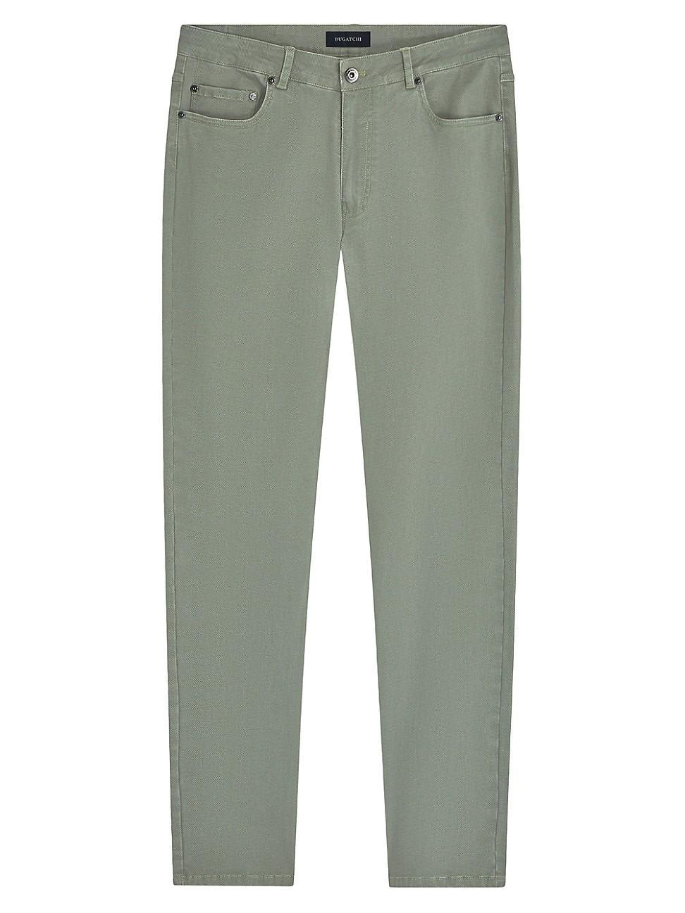 Bugatchi Five-Pocket Straight Leg Pants Product Image