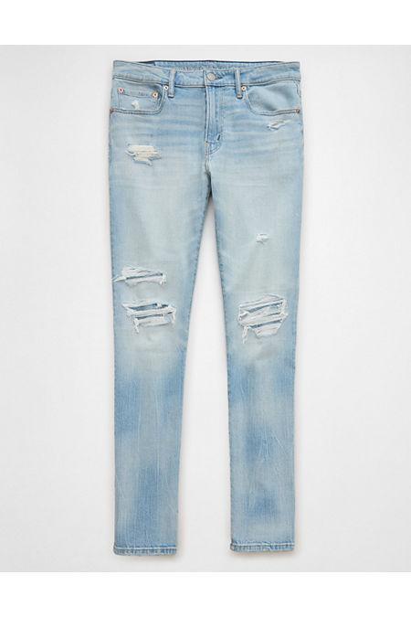 AE AirFlex Patched Slim Jean Mens Product Image