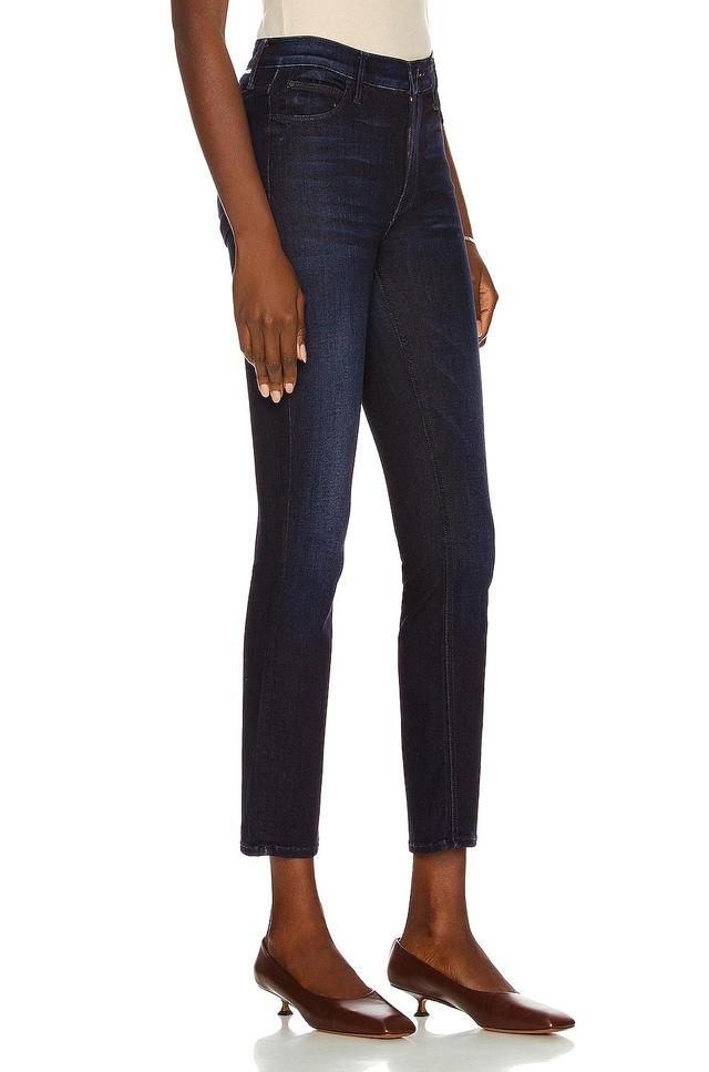 MOTHER The Mid Rise Dazzler Ankle in Denim-Dark. - size 26 (also in 23) Product Image