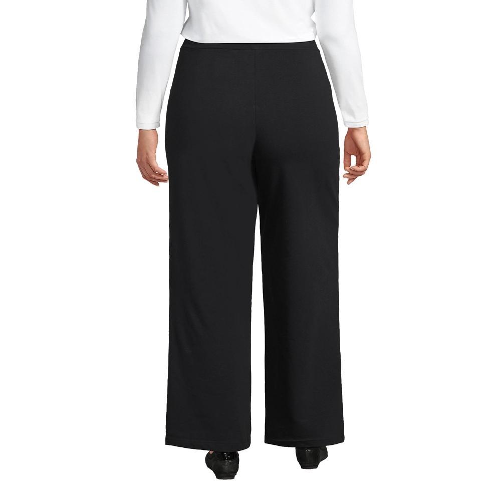 Lands' End Women's Starfish High Rise Wide Leg Pants Product Image