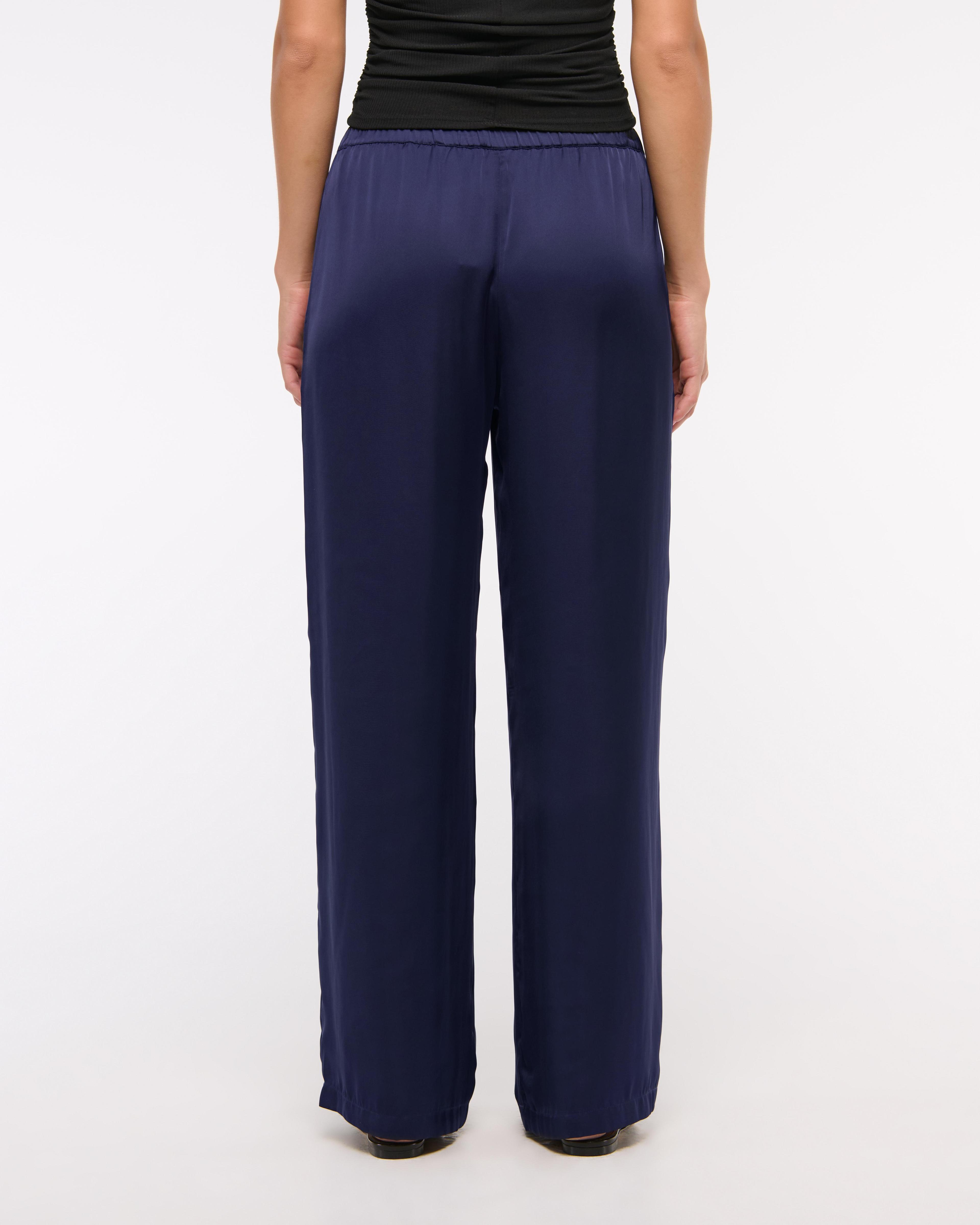 Satin Pull-On Pant Product Image