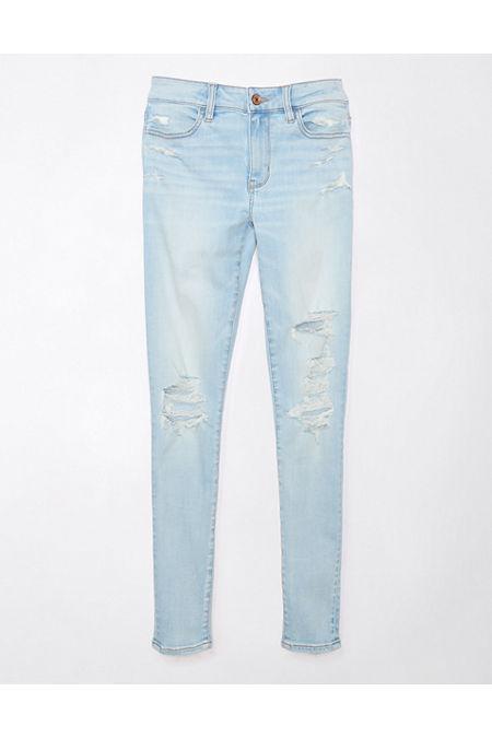 AE Next Level Low-Rise Ripped Jegging Womens product image