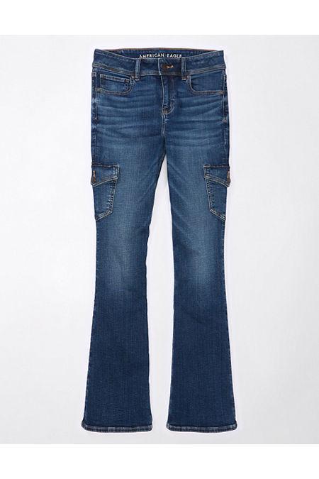 AE Stretch Low-Rise Kick Bootcut Jean Women's Product Image