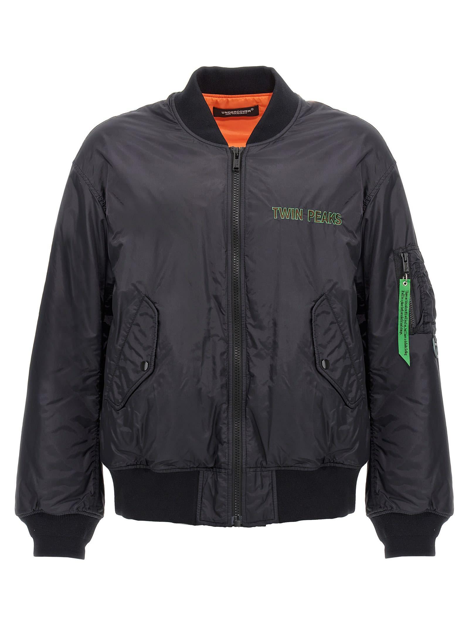 UNDERCOVER Twin Peaks Casual Jackets, Parka Black Product Image