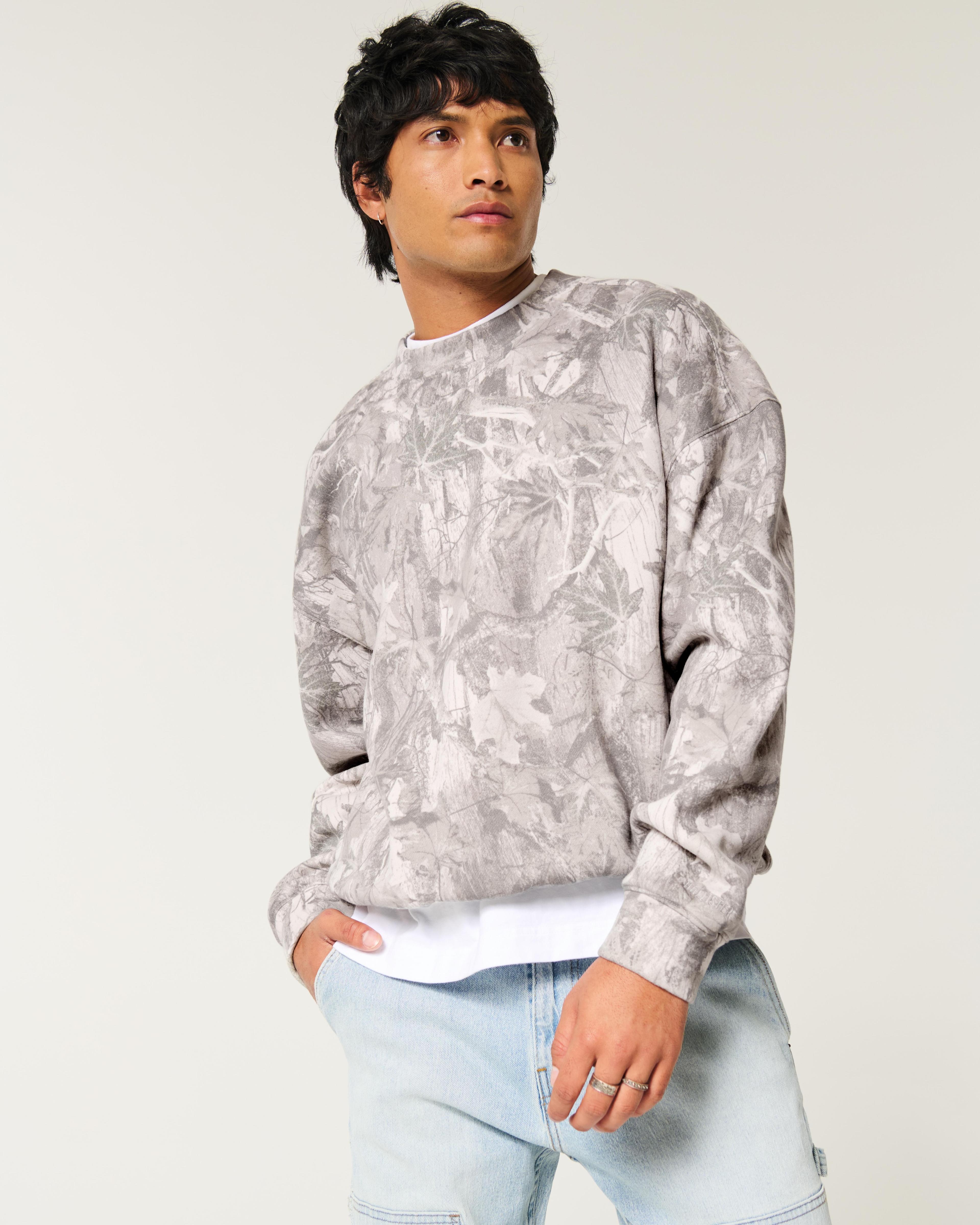 Boxy Washed Crew Sweatshirt Product Image