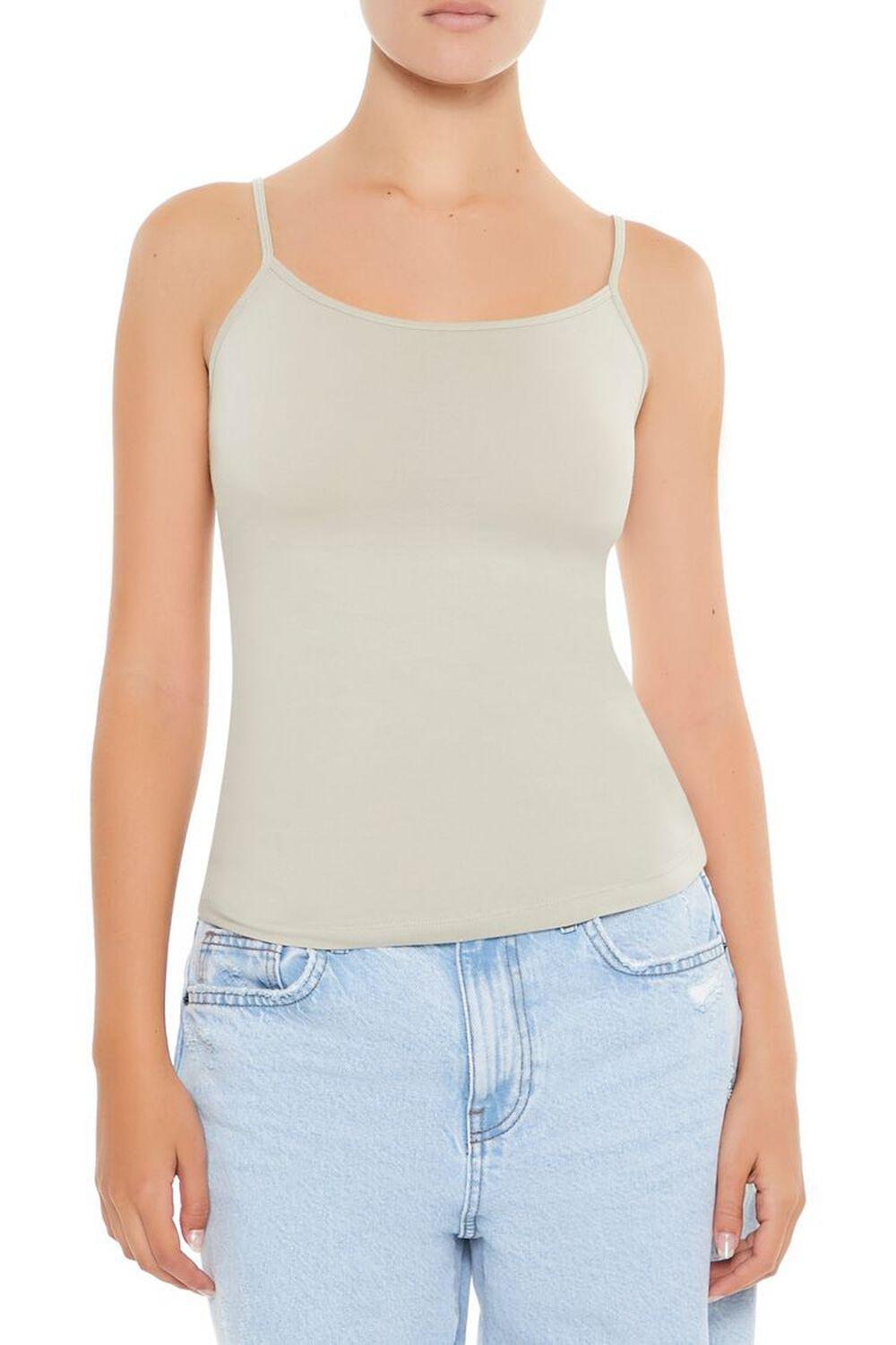 Cotton-Blend Cami | Forever 21 Product Image