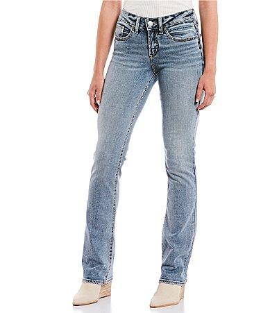 Silver Jeans Co. Suki Mid Rise Bootcut Jeans Product Image
