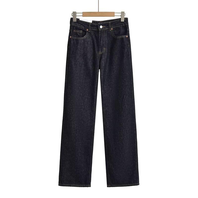 Low Waist Wide Leg Jeans Product Image