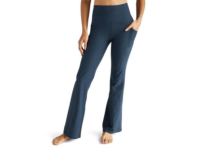 Beyond Yoga Spacedye Versatility Pocket Bootcut Pants (Nocturnal ) Women's Clothing Product Image