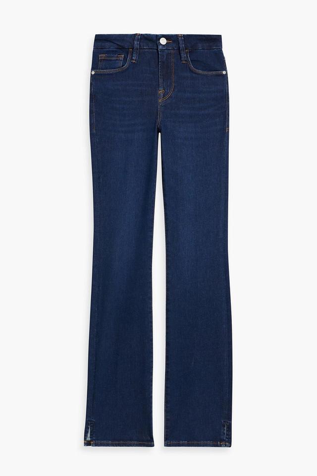 Le Mini Boot Mid-rise Bootcut Jeans In Blue Product Image