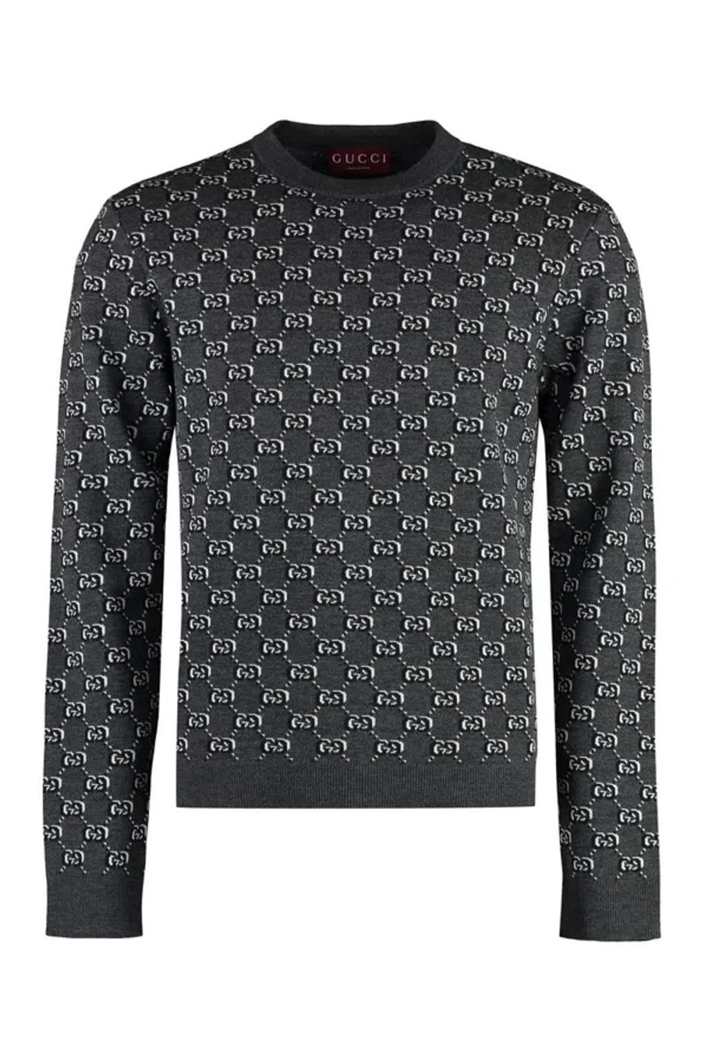 GUCCI Sweaters In Grey Product Image