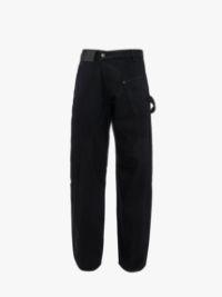 TWISTED WORKWEAR DENIM JEANS in black | JW Anderson US  product image