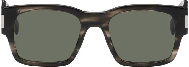 Gray Sl 617 Sunglasses In Havana-crystal-grey Product Image