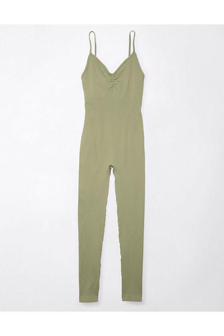 AE Seamless Knit Rib Jumpsuit Womens Product Image