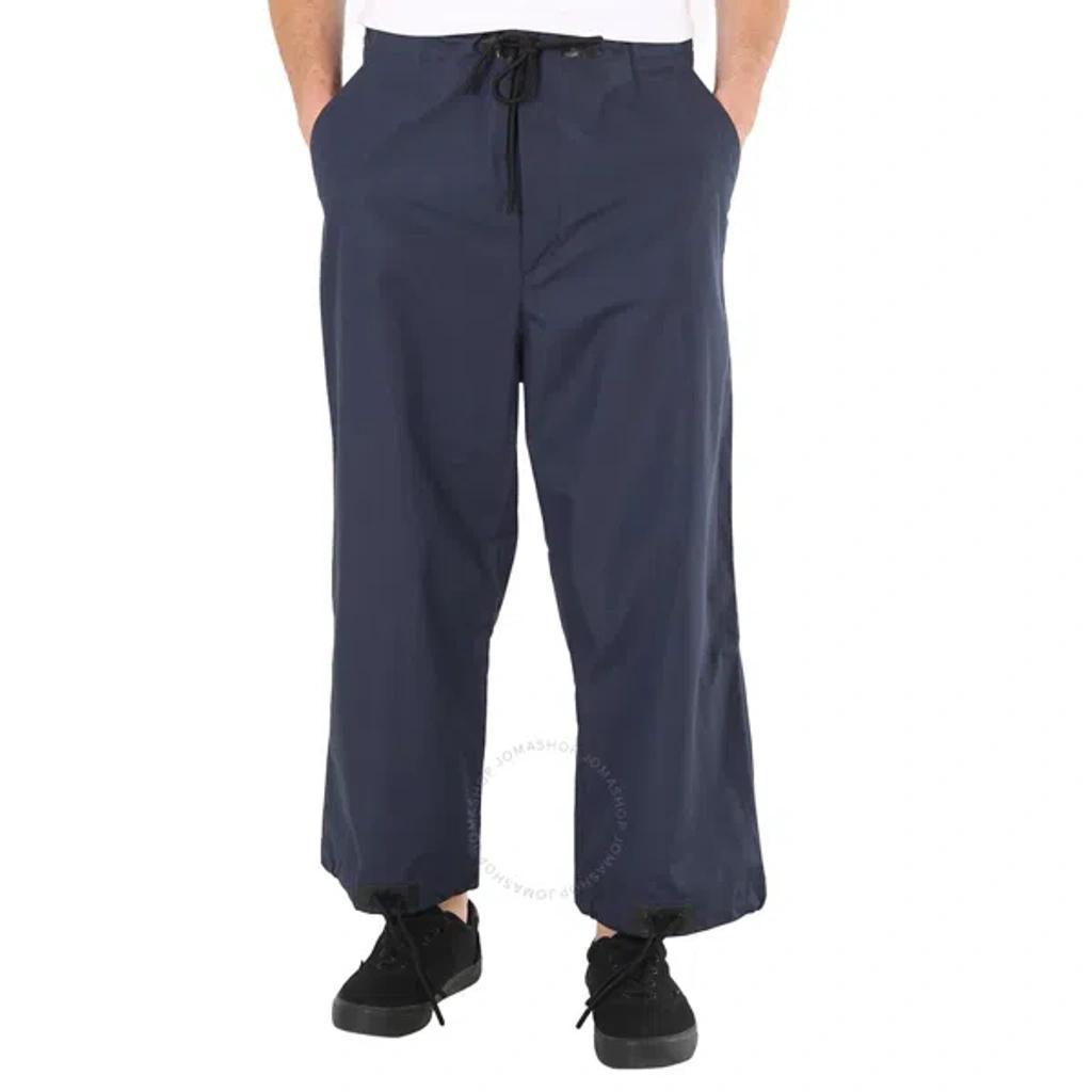 Men's Dark Blue 1952 Drawstring Cotton Blend Joggers product image